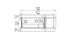 Ecosmart Fire Flex 60LC.BXR Left Corner Fireplace Insert - Black Finish / Black Burner - ESF.FX.60LC.BXR.B